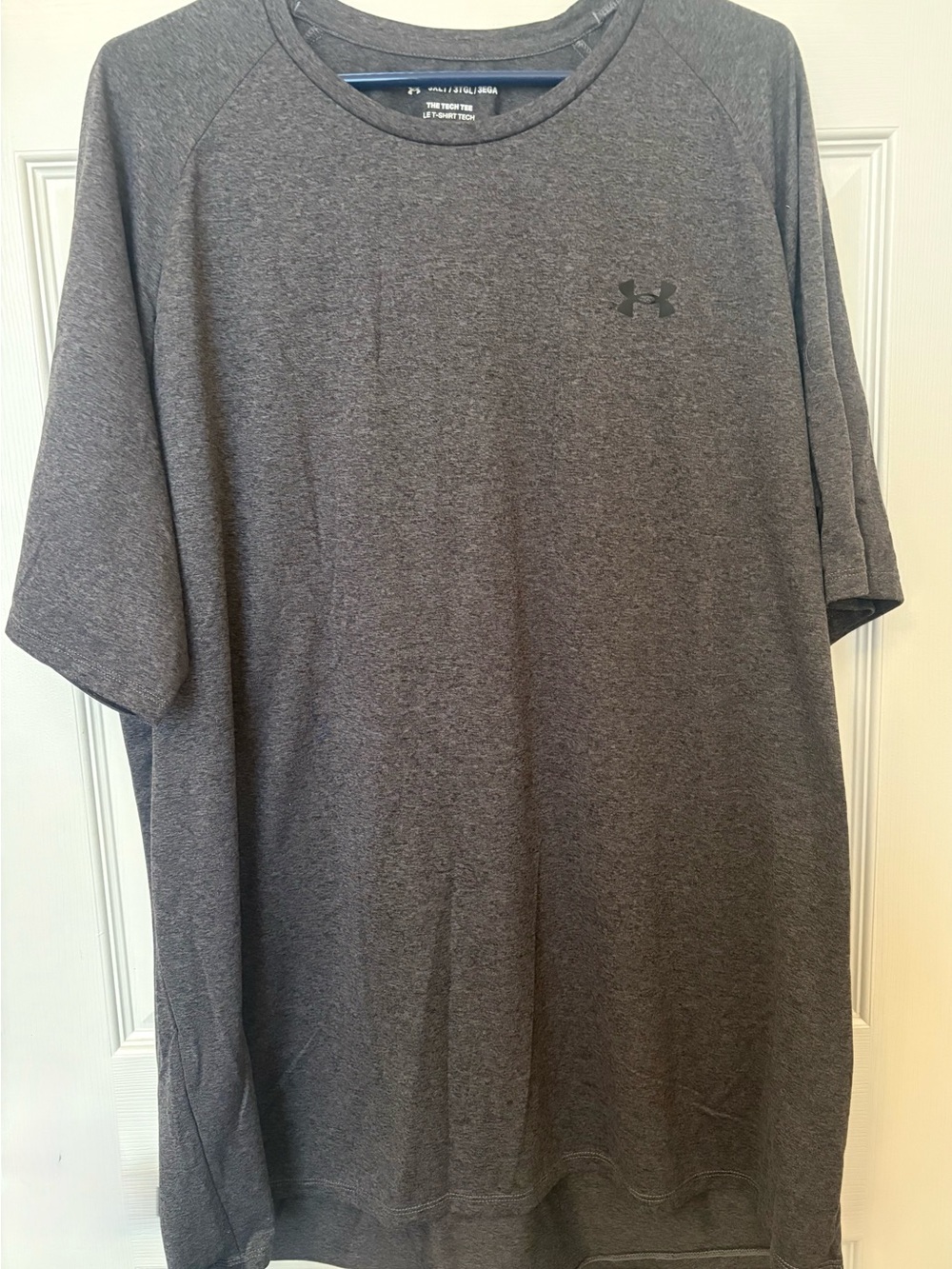 Under Armour Men's Dark Heather Gray Short-Sleeve Performance Tee